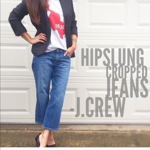 J. Crew Hipslung Jeans